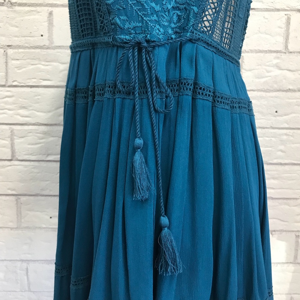 Free People Emily Dress with Lace Panel - Picture 4 of 5